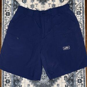 AFTCO Men's Cargo Shorts - Navy Blue